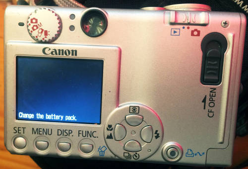 Canon S500 PowerShot & LowerPro Bag