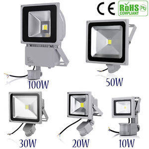20w LED Flood Light With Motion Sensor