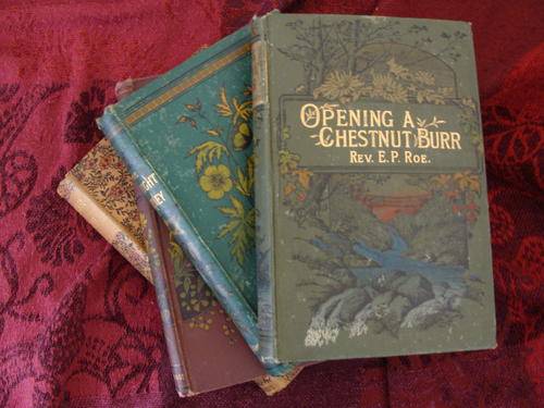 LOT OF 4 VINTAGE DECORATIVE BOOKS