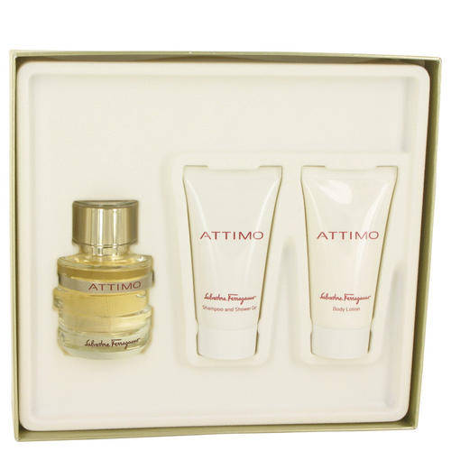 Attimo by Salvatore Ferragamo Gift Set - 50ml EDT Spray + 50ml Body Lotion + 50ml Shower gel