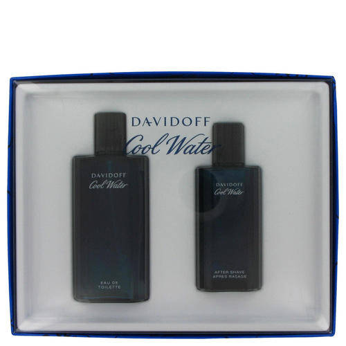 Cool Water by Davidoff Gift Set - 125ml Eau De Toilette Spray + 75ml After Shave Splash
