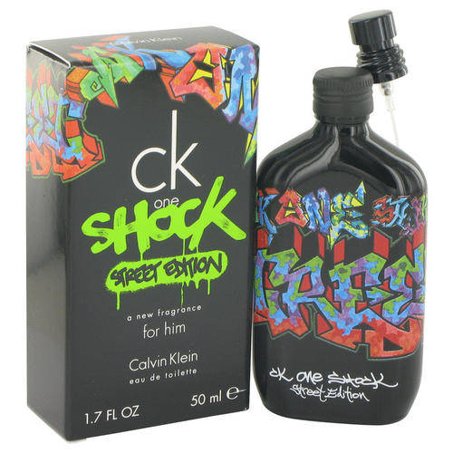 Ck One Shock Street Edition by Calvin Klein 50ml EDT Spray For Him