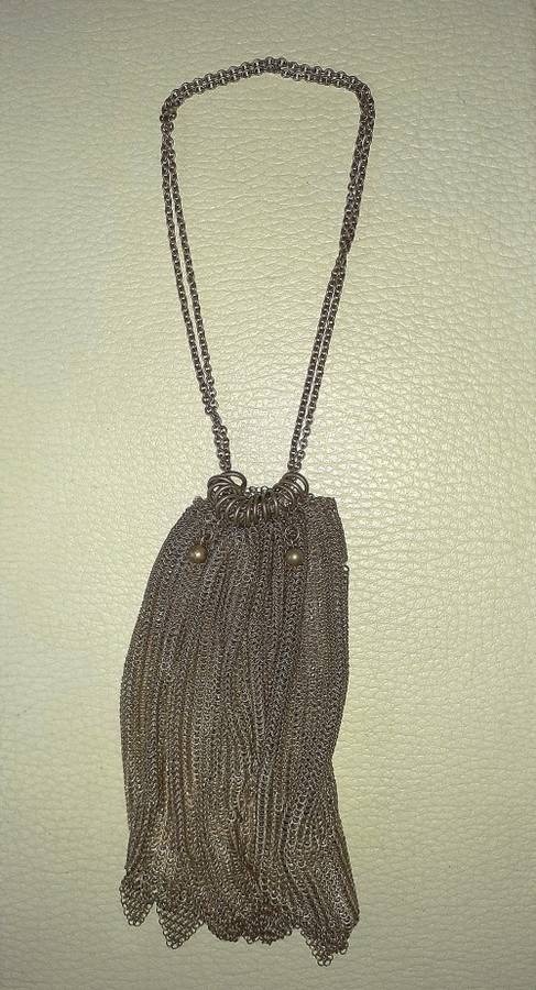 Lovely Antique Sterling Silver Ladies Purse c1810