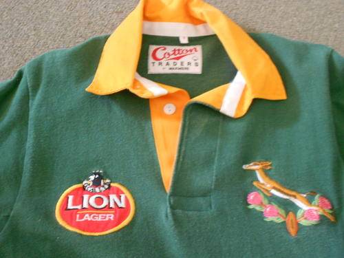 1995 Springbok Rugby jersey