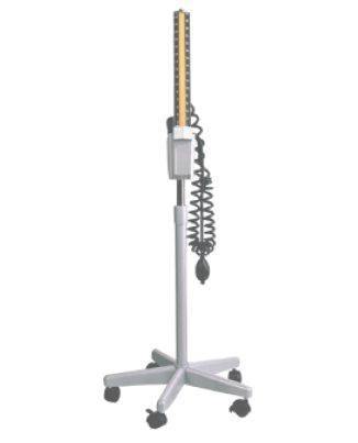 MOBILE MERCURIAL BLOOD PRESSURE METER ON STAND