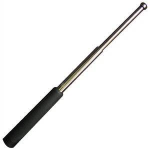 Chrome foam handle expandable baton 19.5 "