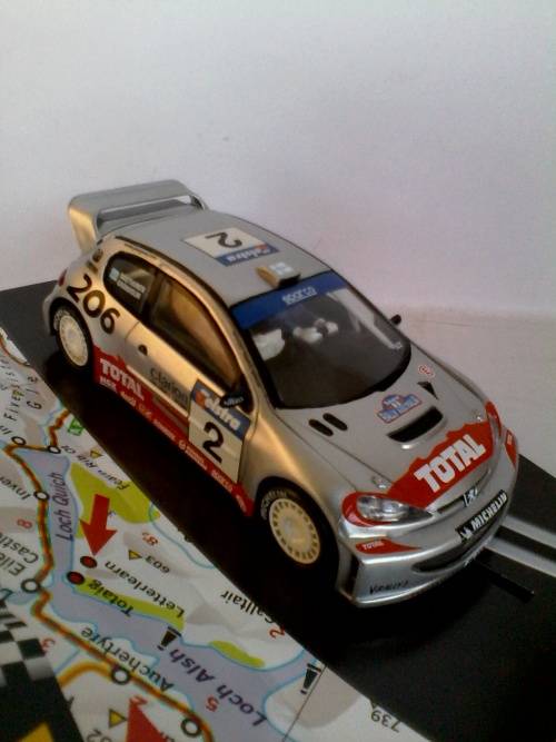 SCX 61250 Peugeot 206 WRC Mint Boxed