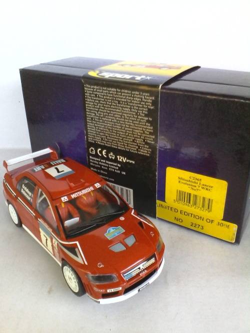 Scalextric Sport C2365 Mitsubishi Lancer Evolution 7 WRC Ltd. Ed. Boxed