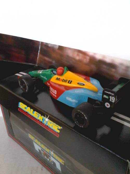 Scalextric C461 Benetton Ford B189 Boxed