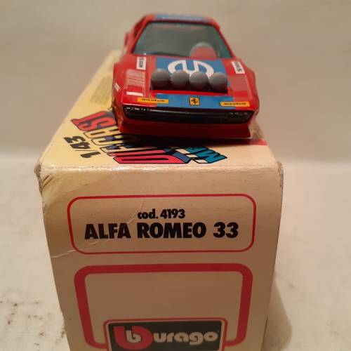 Bburago Ferrari 308 GTB Rally Boxed