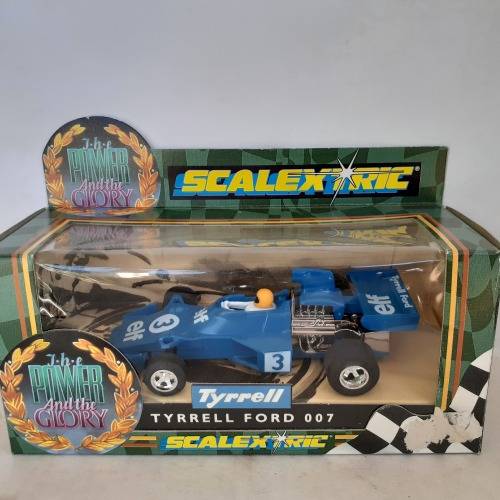 Scalextric C093 Tyrrell Ford 007 The Power and the Glory Mint Boxed