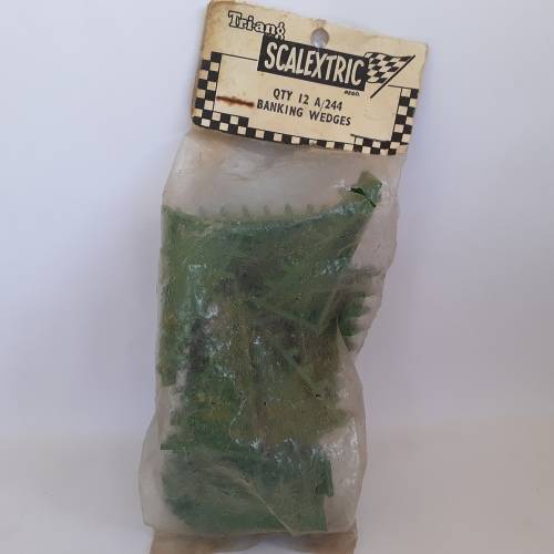 Scalextric A244 Banking Wedges x 12 Mint NOS