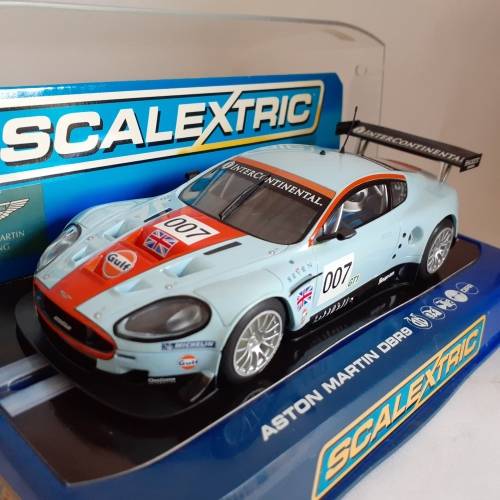 Scalextric C2960 Aston Martin DBR9 no.007 Gulf Boxed
