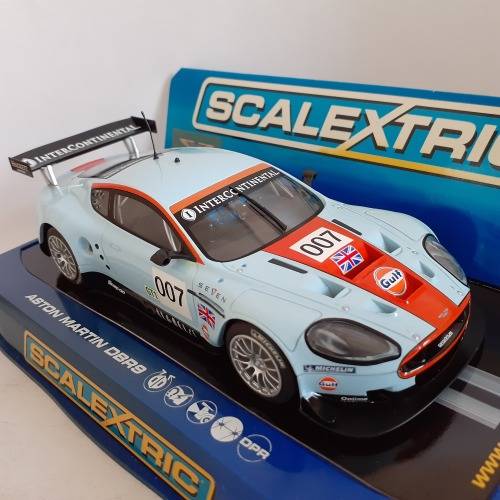 Scalextric C2960 Aston Martin DBR9 no.007 Gulf Boxed