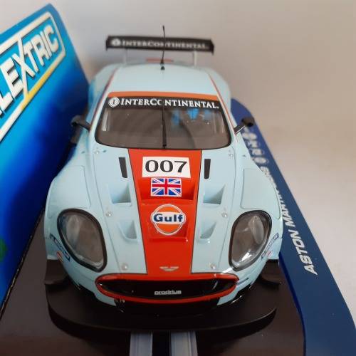 Scalextric C2960 Aston Martin DBR9 no.007 Gulf Boxed