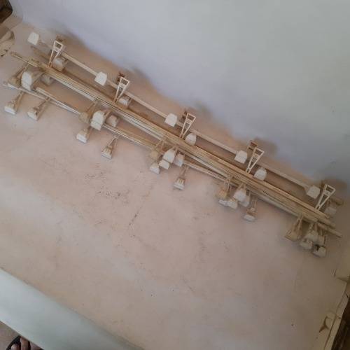 10 x Scalextric Goodwood type Fence or Crash Barriers