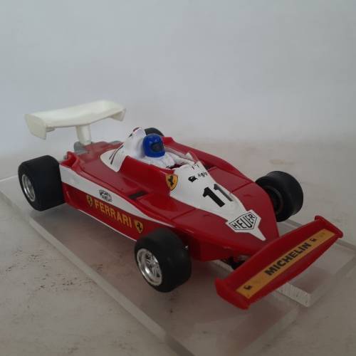 Scalextric C136 Ferrari 312T3 Formula 1 Polyurethane Tyres Fitted