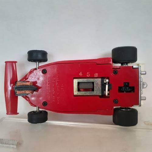 Scalextric C136 Ferrari 312T3 Formula 1 Polyurethane Tyres Fitted