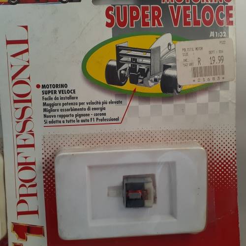 2 x Polistil Slot Car Motors Mint Boxed