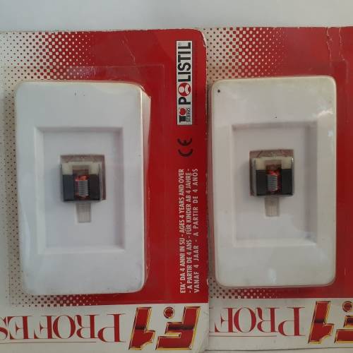 2 x Polistil Slot Car Motors Mint Boxed