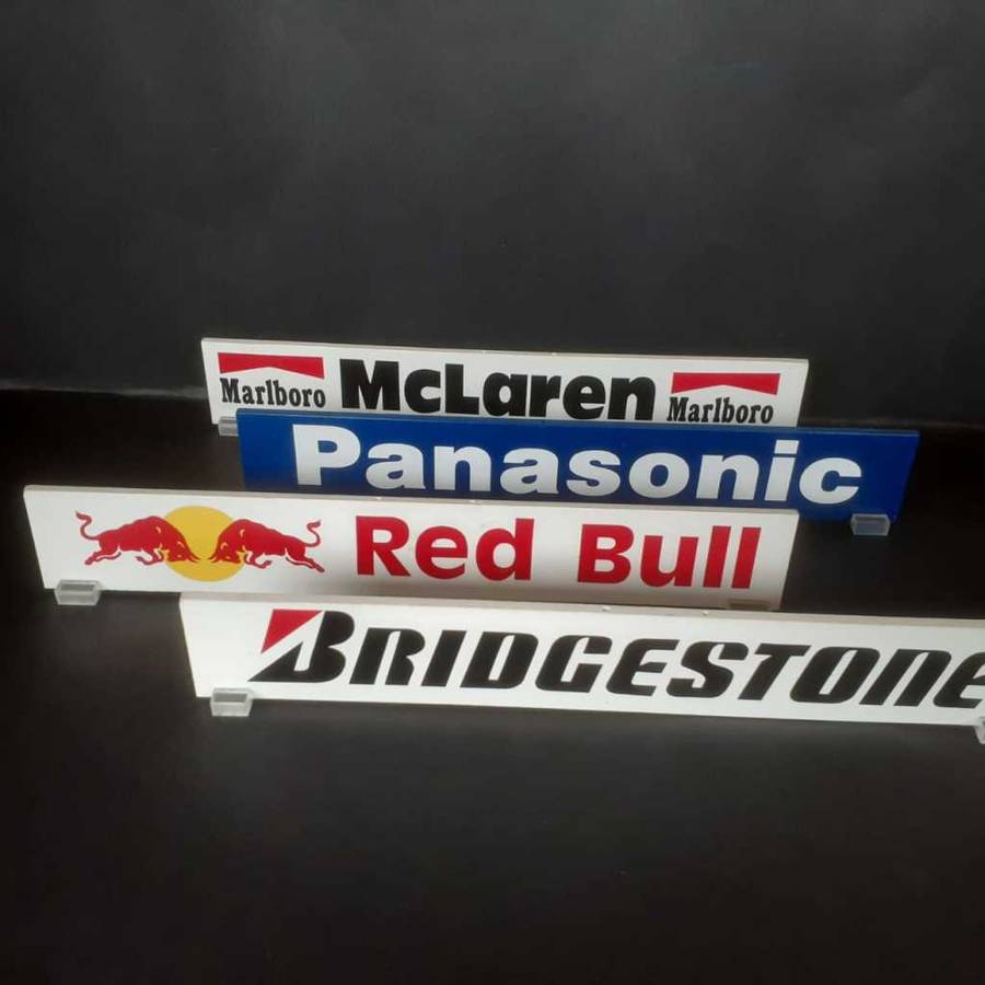 4 x Track Side Advertisement Boards