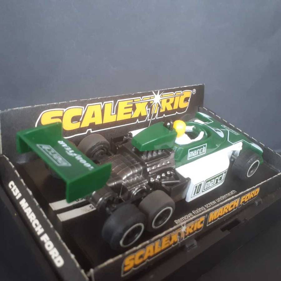 Scalextric C131 March Ford Formula 1 6-Wheeler Boxed