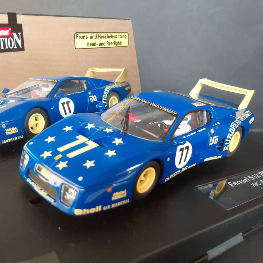 Carrera Evolution 27126 Ferrari 512BB LM 1980 JMS Racing Boxed