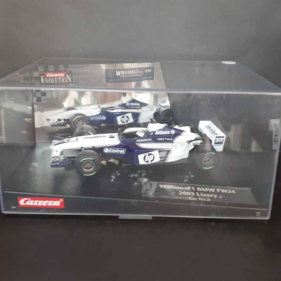 Carrera Evolution 25704 Williams F1 BMW FW24 2003 Livery Boxed