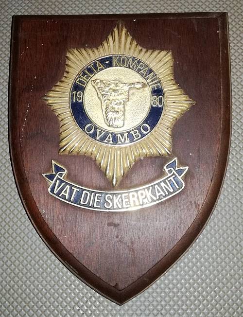 Suid Afrikaanse Polisie. Delta Kompanie. Ovambo 1980. Vat Die Skerpkant.