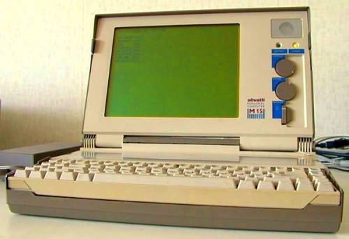 Vintage Olivetti M15 Laptop Computer. Working Condition. 1987