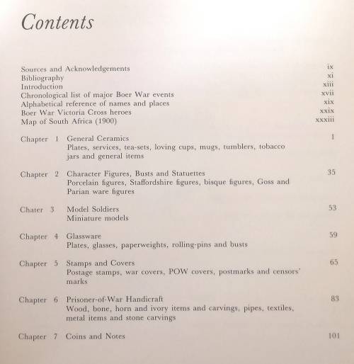 Boer War Memorabilia. The Collector`s Guide. Hardcover. 1987