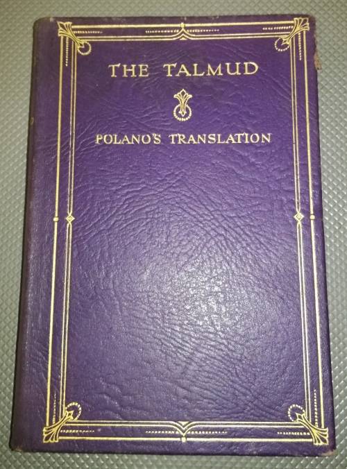 The Talmud, Polano`s Translation Undated, Hardcover Good condition