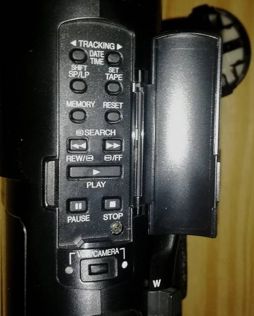 Panasonic NV - RX2 Slim Cassette Palmcorder Working Condition with Extras