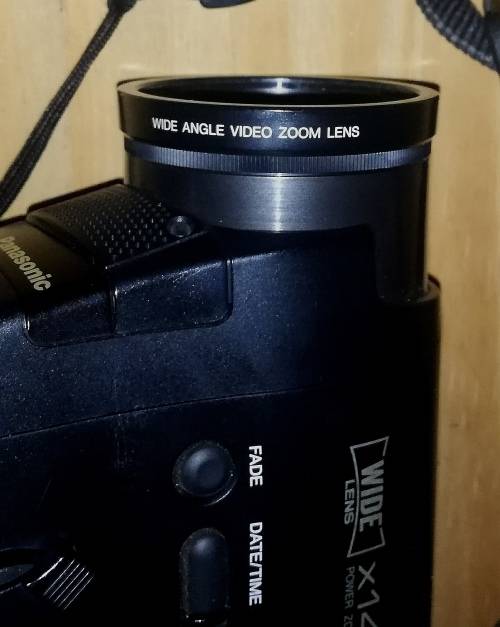 Panasonic NV - RX2 Slim Cassette Palmcorder Working Condition with Extras