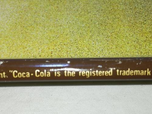 Vintage Coca Cola Tray. 33,4cm x 27cm