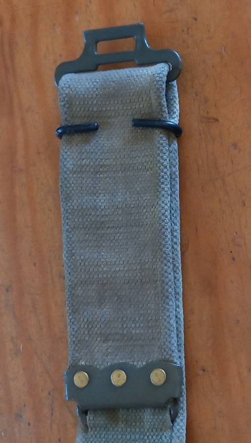 Original Rhodesian Military Fereday and Sons Chest Rig with Associated items