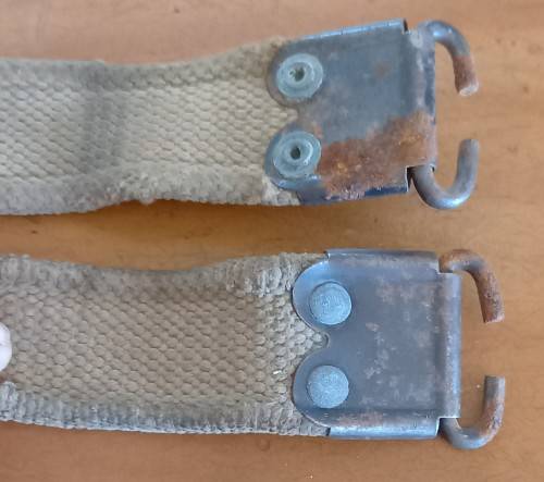 Original Rhodesian Military Fereday and Sons Chest Rig with Associated items