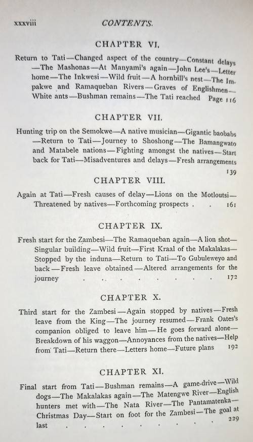 Matabeleland and the Victoria Falls. Limited Edition. Reprint 1971. Hardcover