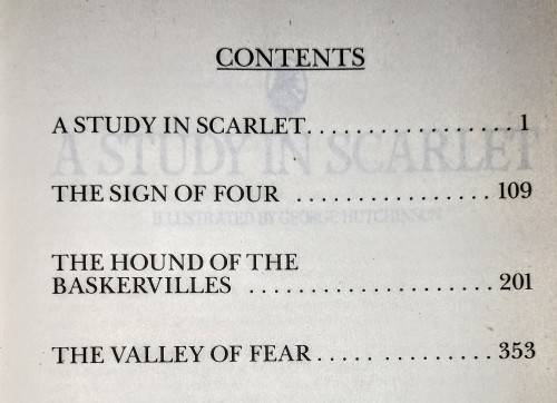 Sherlock Holmes. The Complete illustrated Novels. Hardcover. 1993