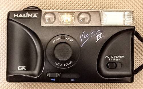Halina Vision IV AF Sensor 35mm Film Camera in Working Condition