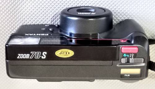 Pentax Zoom 70S AF 35mm Film Camera in Working Condition