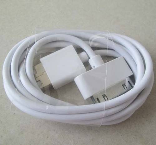 COLOR USB DATA SYNC/CHARGERS FOR IPHONE 3/3G/3GS/4/4G/4S/IPOD TOUCH, IPAD1,IPAD2 - WHITE
