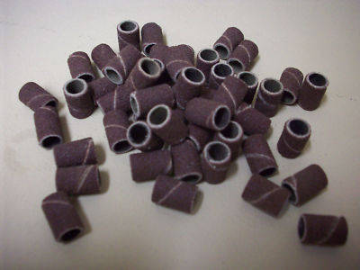 10 x SANDING BANDS FOR ELECTRICAL NAIL FILE MACHINE - Grit 120#  ***SALE***
