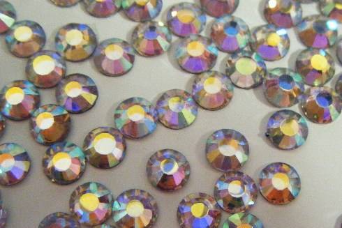 1 x GROSS - HOT-FIX SS6 1.9 - 2 mm  RHINESTONES - CRYSTAL AB