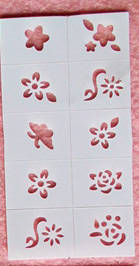 NAIL ART - STENCIL