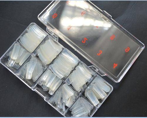 SALON NAIL CLEAR TIPS 500PCS
