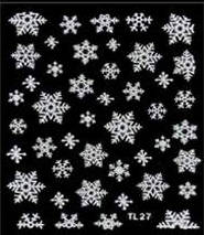 NAIL ART - SNOWFLAKE