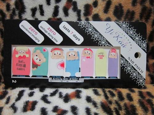 NAIL ART - FULL COVER WRAP