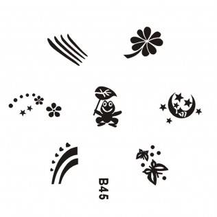 NAIL ART STAMPING PLATE