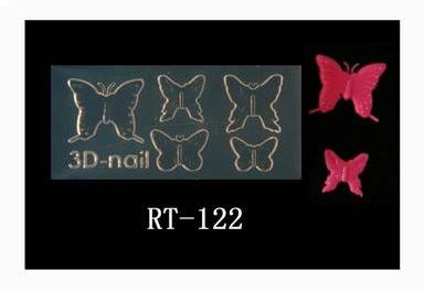 3D CLEAR SILICONE NAIL ART MOLD